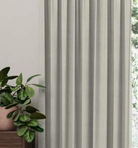 100% Verduisterend Gordijn Boas Beige detail