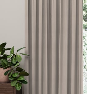 Verduistergordijn Max Cosy Tan detail