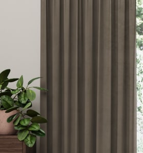 Gordijn Mettle Taupe detail