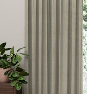 Gordijn Natureza Recycle Taupe ♻️ detail