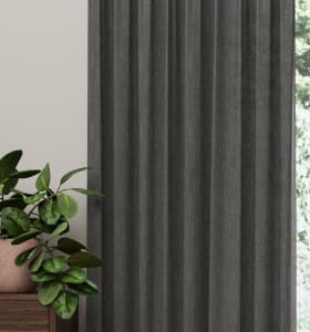 Gordijn Natureza Recycle Antraciet ♻️ detail