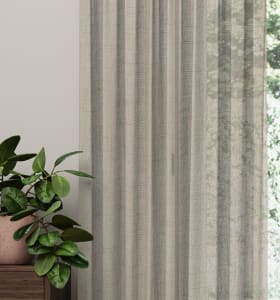 Inbetween Cross Taupe (Semi-Transparant) detail